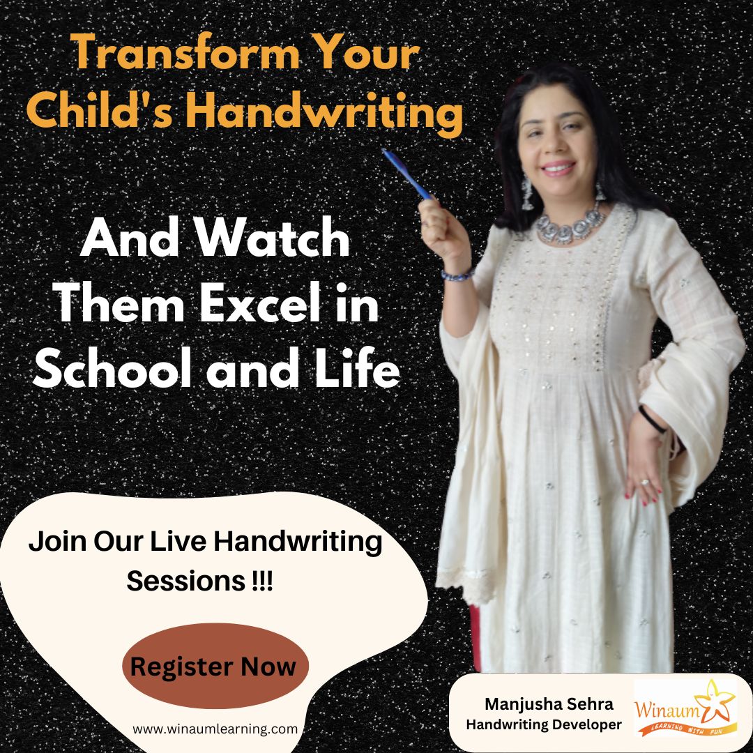 Manjusha Sehra is a handwriting teacher, coach, analyst, graphologist
